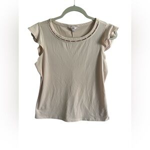 Candie's pink Ruffle Sleeve Blouse